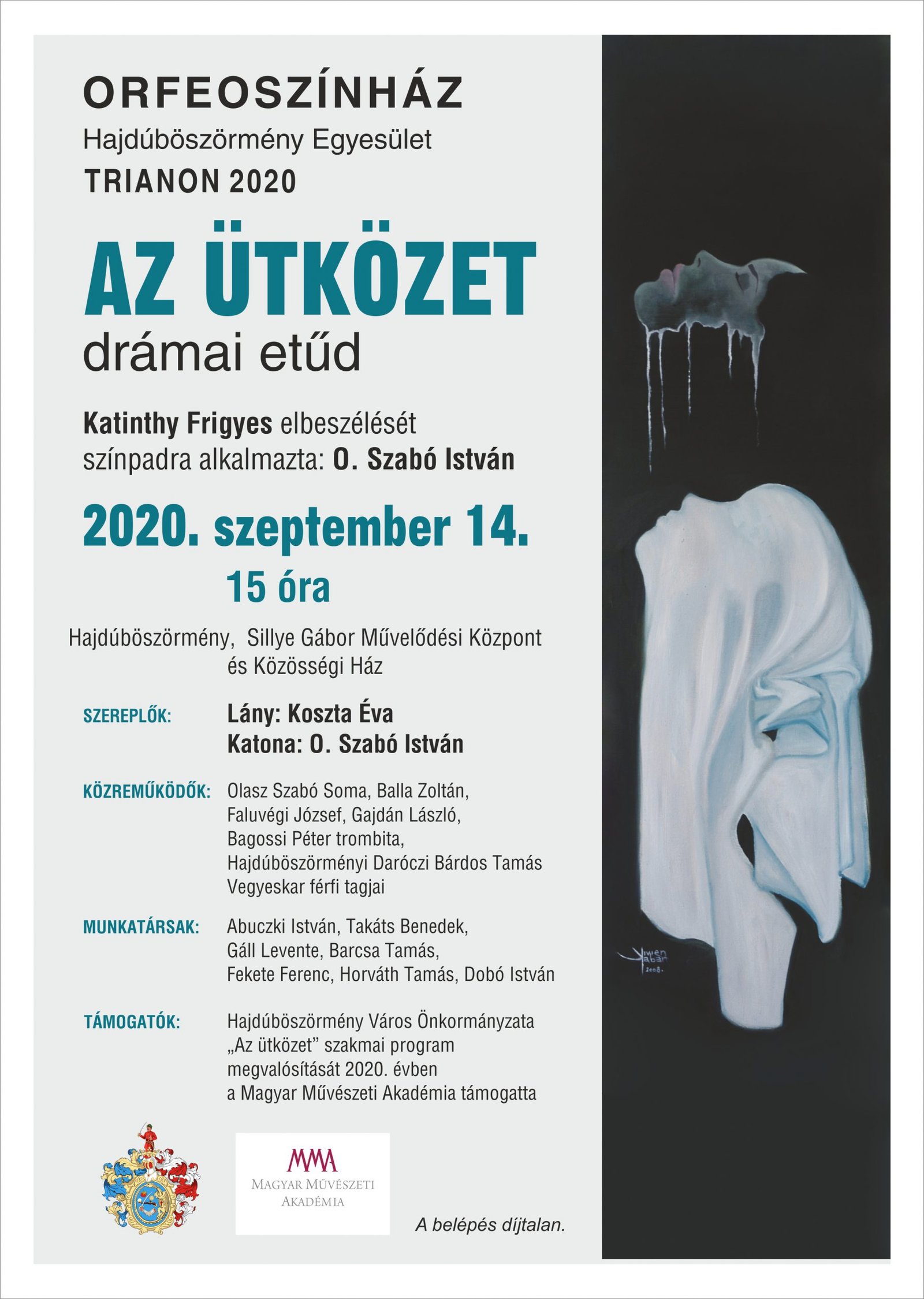 Az ütközet - PLAKÁT - orfeo_szinhaz Az ütközet plakát